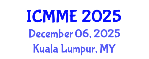 International Conference on Metallurgical and Materials Engineering (ICMME) December 06, 2025 - Kuala Lumpur, Malaysia