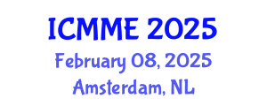 International Conference on Metallurgical and Materials Engineering (ICMME) February 08, 2025 - Amsterdam, Netherlands