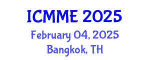 International Conference on Metallurgical and Materials Engineering (ICMME) February 04, 2025 - Bangkok, Thailand