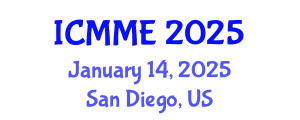 International Conference on Metallurgical and Materials Engineering (ICMME) January 14, 2025 - San Diego, United States