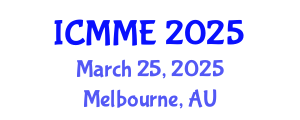 International Conference on Metallurgical and Materials Engineering (ICMME) March 25, 2025 - Melbourne, Australia