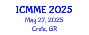 International Conference on Metallurgical and Materials Engineering (ICMME) May 27, 2025 - Crete, Greece