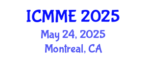 International Conference on Metallurgical and Materials Engineering (ICMME) May 24, 2025 - Montreal, Canada