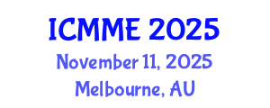 International Conference on Metallurgical and Materials Engineering (ICMME) November 11, 2025 - Melbourne, Australia