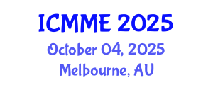 International Conference on Metallurgical and Materials Engineering (ICMME) October 04, 2025 - Melbourne, Australia