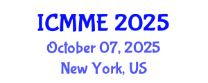 International Conference on Metallurgical and Materials Engineering (ICMME) October 07, 2025 - New York, United States