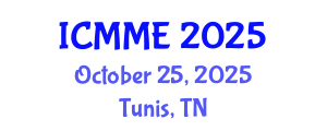 International Conference on Metallurgical and Materials Engineering (ICMME) October 25, 2025 - Tunis, Tunisia