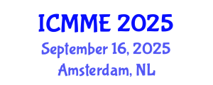 International Conference on Metallurgical and Materials Engineering (ICMME) September 16, 2025 - Amsterdam, Netherlands