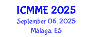 International Conference on Metallurgical and Materials Engineering (ICMME) September 06, 2025 - Málaga, Spain
