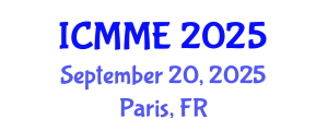 International Conference on Metallurgical and Materials Engineering (ICMME) September 20, 2025 - Paris, France