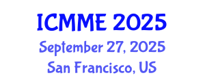 International Conference on Metallurgical and Materials Engineering (ICMME) September 27, 2025 - San Francisco, United States