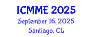 International Conference on Metallurgical and Materials Engineering (ICMME) September 16, 2025 - Santiago, Chile