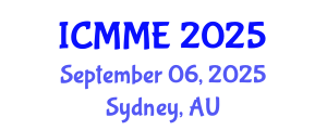 International Conference on Metallurgical and Materials Engineering (ICMME) September 06, 2025 - Sydney, Australia