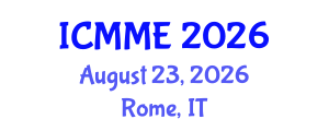 International Conference on Metallurgical and Materials Engineering (ICMME) August 23, 2026 - Rome, Italy International Conference on Metallurgical and Materials Engineering (ICMME) August 23, 2026 - Rome, Italy