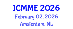 International Conference on Metallurgical and Materials Engineering (ICMME) February 02, 2026 - Amsterdam, Netherlands International Conference on Metallurgical and Materials Engineering (ICMME) February 02, 2026 - Amsterdam, Netherlands