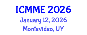 International Conference on Metallurgical and Materials Engineering (ICMME) January 12, 2026 - Montevideo, Uruguay International Conference on Metallurgical and Materials Engineering (ICMME) January 12, 2026 - Montevideo, Uruguay