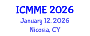 International Conference on Metallurgical and Materials Engineering (ICMME) January 12, 2026 - Nicosia, Cyprus International Conference on Metallurgical and Materials Engineering (ICMME) January 12, 2026 - Nicosia, Cyprus