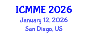 International Conference on Metallurgical and Materials Engineering (ICMME) January 12, 2026 - San Diego, United States International Conference on Metallurgical and Materials Engineering (ICMME) January 12, 2026 - San Diego, United States