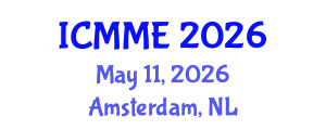International Conference on Metallurgical and Materials Engineering (ICMME) May 11, 2026 - Amsterdam, Netherlands International Conference on Metallurgical and Materials Engineering (ICMME) May 11, 2026 - Amsterdam, Netherlands