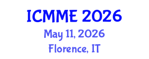International Conference on Metallurgical and Materials Engineering (ICMME) May 11, 2026 - Florence, Italy International Conference on Metallurgical and Materials Engineering (ICMME) May 11, 2026 - Florence, Italy