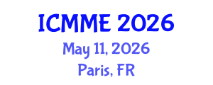 International Conference on Metallurgical and Materials Engineering (ICMME) May 11, 2026 - Paris, France International Conference on Metallurgical and Materials Engineering (ICMME) May 11, 2026 - Paris, France