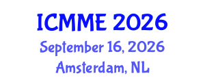 International Conference on Metallurgical and Materials Engineering (ICMME) September 16, 2026 - Amsterdam, Netherlands International Conference on Metallurgical and Materials Engineering (ICMME) September 16, 2026 - Amsterdam, Netherlands
