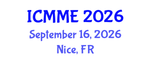 International Conference on Metallurgical and Materials Engineering (ICMME) September 16, 2026 - Nice, France International Conference on Metallurgical and Materials Engineering (ICMME) September 16, 2026 - Nice, France