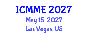 International Conference on Metallurgical and Materials Engineering (ICMME) May 15, 2027 - Las Vegas, United States International Conference on Metallurgical and Materials Engineering (ICMME) May 15, 2027 - Las Vegas, United States