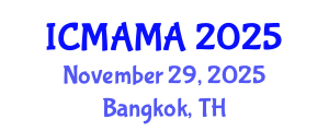 International Conference on Metallurgy and Application of Aluminium (ICMAMA) November 29, 2025 - Bangkok, Thailand