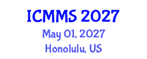 International Conference on Metallurgy and Material Science (ICMMS) May 01, 2027 - Honolulu, United States International Conference on Metallurgy and Material Science (ICMMS) May 01, 2027 - Honolulu, United States