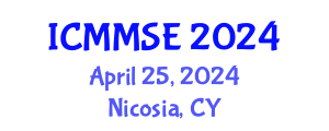 International Conference on Metallurgy, Materials Science and Engineering (ICMMSE) April 25, 2024 - Nicosia, Cyprus