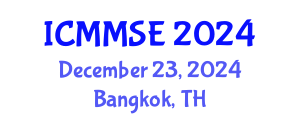 International Conference on Metallurgy, Materials Science and Engineering (ICMMSE) December 23, 2024 - Bangkok, Thailand