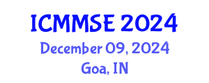 International Conference on Metallurgy, Materials Science and Engineering (ICMMSE) December 09, 2024 - Goa, India