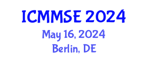 International Conference on Metallurgy, Materials Science and Engineering (ICMMSE) May 16, 2024 - Berlin, Germany