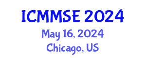 International Conference on Metallurgy, Materials Science and Engineering (ICMMSE) May 16, 2024 - Chicago, United States