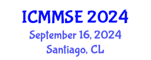 International Conference on Metallurgy, Materials Science and Engineering (ICMMSE) September 16, 2024 - Santiago, Chile