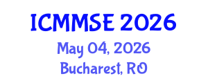 International Conference on Metallurgy, Materials Science and Engineering (ICMMSE) May 04, 2026 - Bucharest, Romania