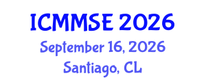 International Conference on Metallurgy, Materials Science and Engineering (ICMMSE) September 16, 2026 - Santiago, Chile International Conference on Metallurgy, Materials Science and Engineering (ICMMSE) September 16, 2026 - Santiago, Chile