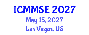 International Conference on Metallurgy, Materials Science and Engineering (ICMMSE) May 15, 2027 - Las Vegas, United States International Conference on Metallurgy, Materials Science and Engineering (ICMMSE) May 15, 2027 - Las Vegas, United States