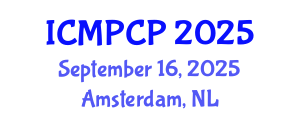 International Conference on Metamaterials, Photonic Crystals and Plasmonics (ICMPCP) September 16, 2025 - Amsterdam, Netherlands