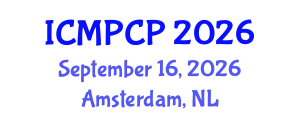 International Conference on Metamaterials, Photonic Crystals and Plasmonics (ICMPCP) September 16, 2026 - Amsterdam, Netherlands