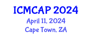 International Conference on Meteorology, Climatology and Atmospheric Physics (ICMCAP) April 11, 2024 - Cape Town, South Africa