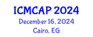 International Conference on Meteorology, Climatology and Atmospheric Physics (ICMCAP) December 16, 2024 - Cairo, Egypt