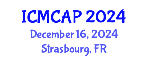 International Conference on Meteorology, Climatology and Atmospheric Physics (ICMCAP) December 16, 2024 - Strasbourg, France