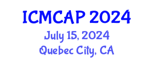 International Conference on Meteorology, Climatology and Atmospheric Physics (ICMCAP) July 15, 2024 - Quebec City, Canada