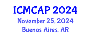 International Conference on Meteorology, Climatology and Atmospheric Physics (ICMCAP) November 25, 2024 - Buenos Aires, Argentina