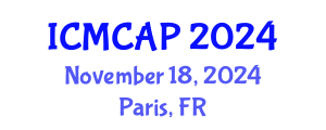 International Conference on Meteorology, Climatology and Atmospheric Physics (ICMCAP) November 18, 2024 - Paris, France