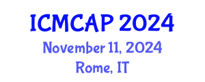 International Conference on Meteorology, Climatology and Atmospheric Physics (ICMCAP) November 11, 2024 - Rome, Italy