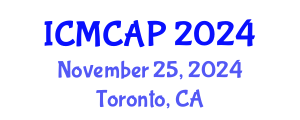 International Conference on Meteorology, Climatology and Atmospheric Physics (ICMCAP) November 25, 2024 - Toronto, Canada
