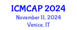International Conference on Meteorology, Climatology and Atmospheric Physics (ICMCAP) November 11, 2024 - Venice, Italy